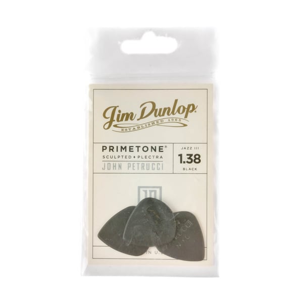 Dunlop 518PJPBK John Petrucci Primetone Jazz III Black, Player/3