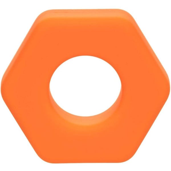 CALIFORNIA EXOTICS - ALPHA ANELLO PROLONG SEXAGON ARANCIONE