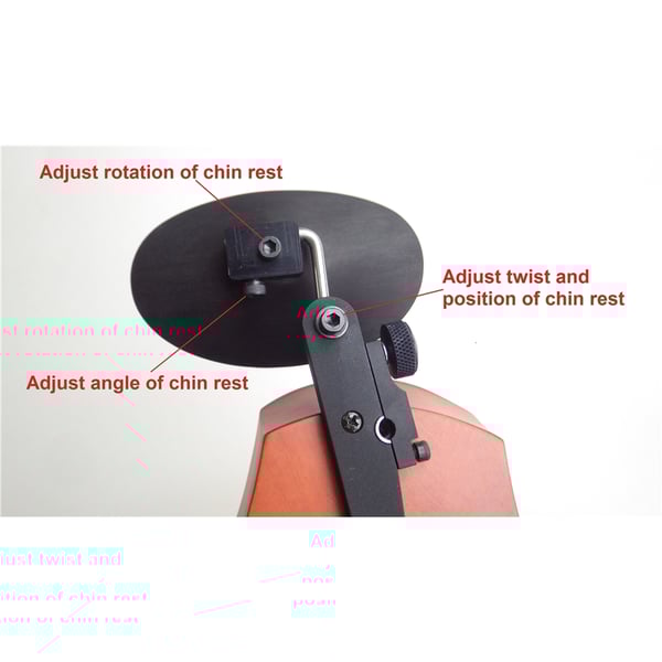 NS Design CR-ACR Adjustable Chin Rest