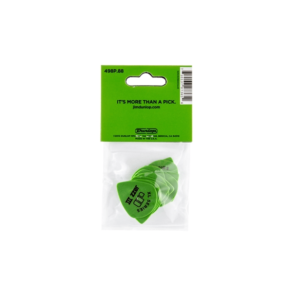 Dunlop 498P.88 TORTEX JAZZ III XL, .88MM