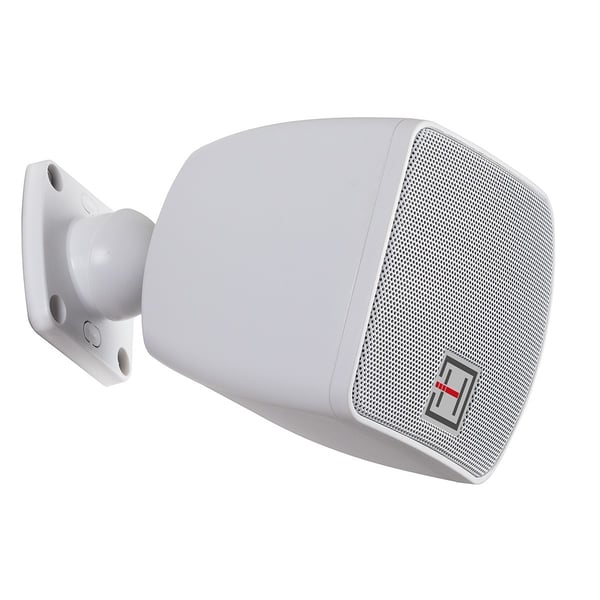 HELVIA Coppia Diffusori full-range compatto con woofer da 2,5 ", bianco 8 Ohm. Modello DEKO-25WH