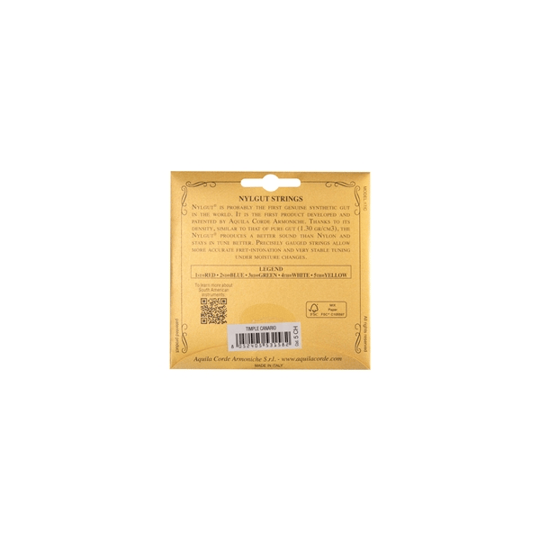 Aquila 5CH Nylgut Timple Canario Set