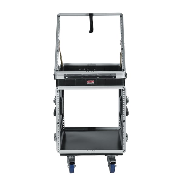 Gator Cases GRC-12X10 PU Rack audio 12U top, 10U laterale