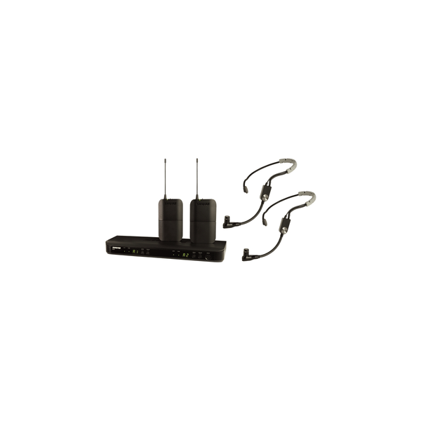 Shure BLX188E-SM35 Sistema wireless BLX88E, 2x BLX1, 2x SM35-TQG. (M17)