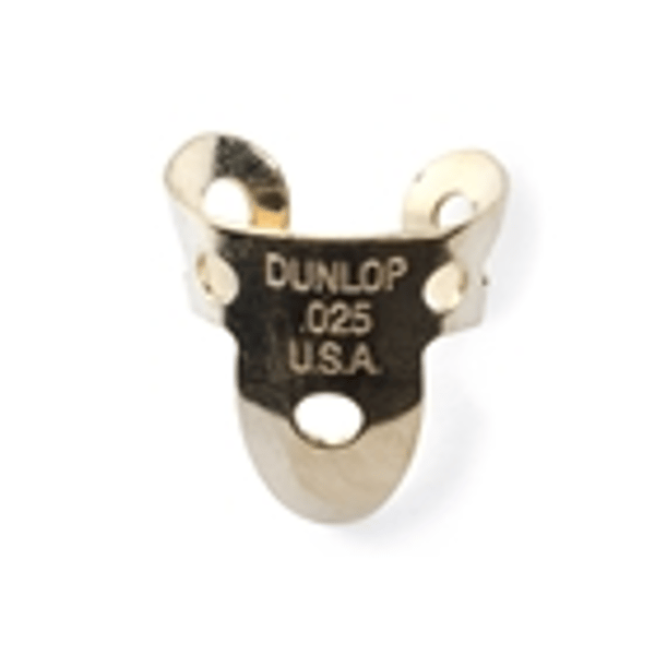 Dunlop 37R BRASS FINGER .025 - TUBO 20 PLETTRI