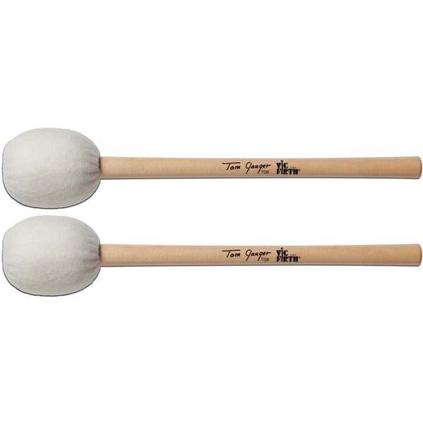 Vic Firth TG06 - Symphonic Collection Bass Drum Mallets Signature Tom Gauger Fortissimo