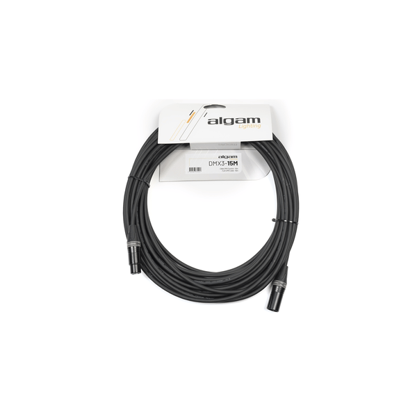 Algam Lighting DMX3-15M Cavo DMX 3 Poli 15 mt
