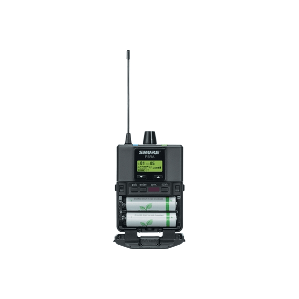 Shure P3RA Ricevitore bodypack stereo Pro PSM300. (L19)