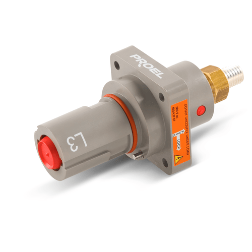 PROEL STAGE Presa da pannello Proel Lock. Colore: Grigio. Fase: L3