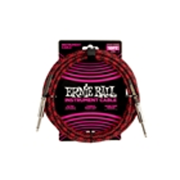 Ernie Ball 6394 Braided Straight Straight 3m