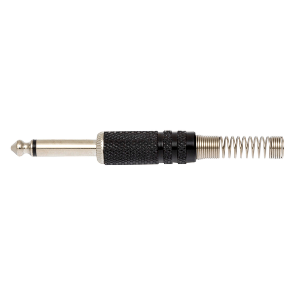 PROEL STAGE Connettore professionale jack mono 6,3 mm - 1/4. Colore: Nero.