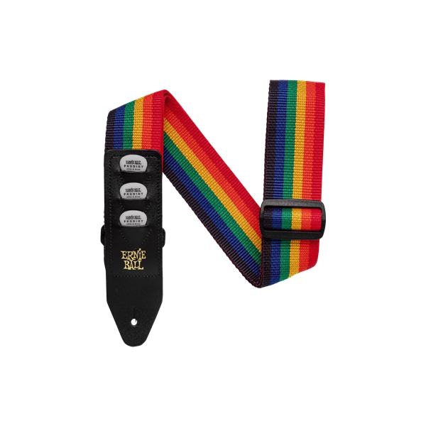 Ernie Ball 4188 Pickholder Strap Rainbow