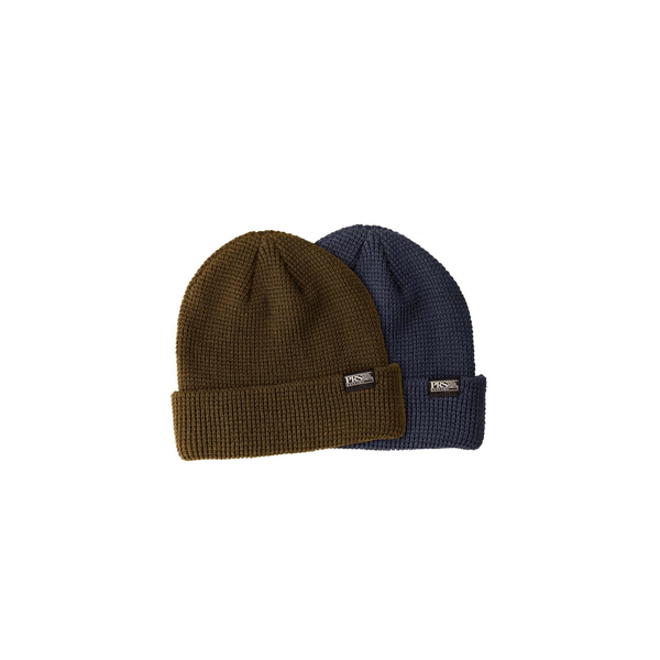 PRS Logo Knit Beanie Slate Blue