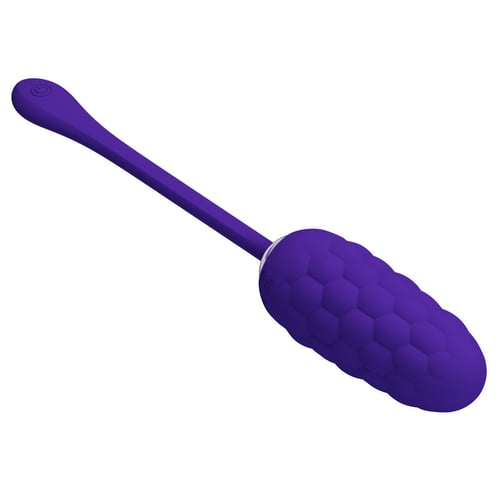 PRETTY LOVE SMART PRETTY LOVE - UOVO VIBRANTE CON TEXTURE MARINA RICARICABILE VIOLA