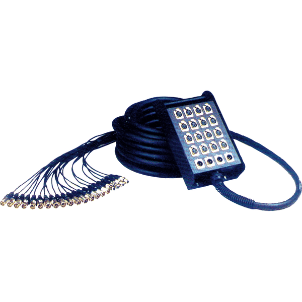 Yellow Cable H104-5 Ciabatta Audio 16x XLR In / 4x XLR Out 5 m