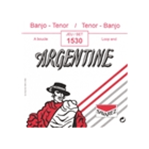 Argentine 1530 Set 4 Corde Loop End Banjo Tenore