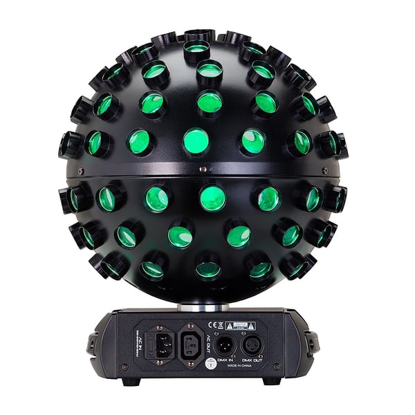 SOUNDSATION Palla Rotante con 5 LED da 18W RGBWA+UV 6in1