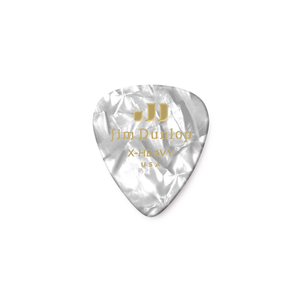 Dunlop 483R#04 White Perloid - Extra Heavy