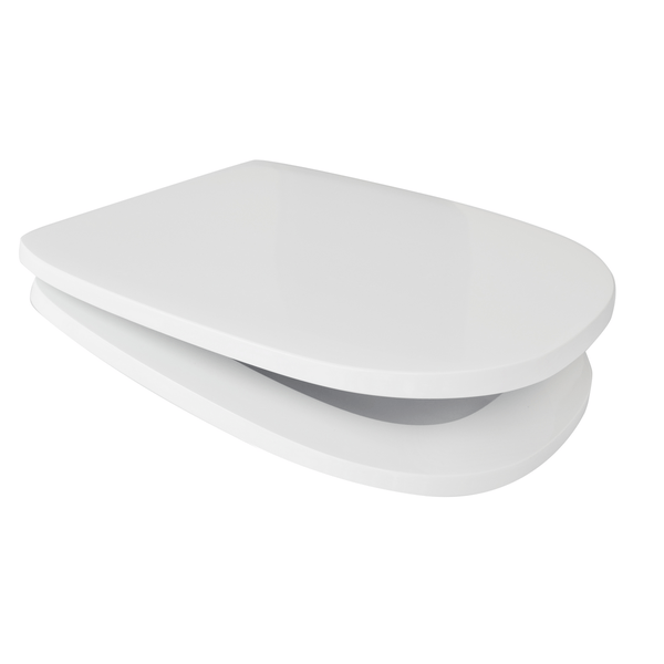 Sedile wc per althea vaso smart forma 6 Bianco - Cerniere C espansioneCW Sedile wc per althea vaso smart forma 6 Bianco - Cerniere C espansioneCW