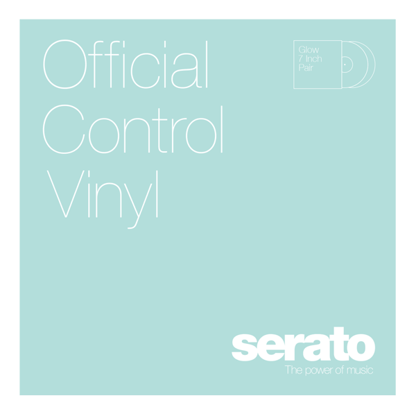 7’’ Serato Standard Colors GLOW IN THE DARK