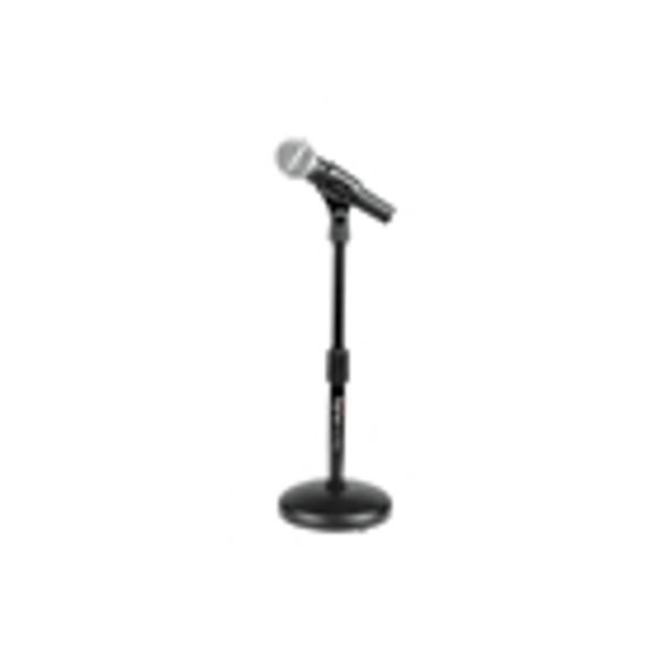 Gator Frameworks GFW-MIC-0501 Supporto per microfono da tavolo con base rotonda