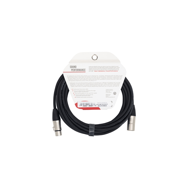 Gator Cableworks GCWB-XLR-20 Cavo XLR 6 m Serie Backline