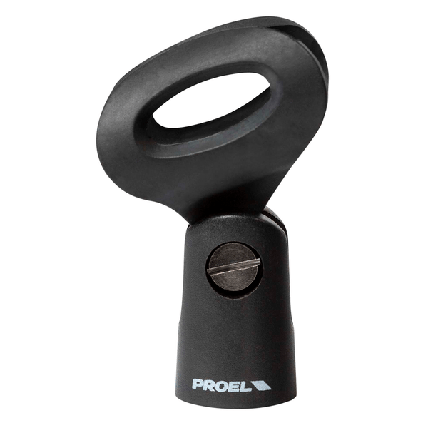 PROEL STAGE Supporto grande in ABS per microfono (Ø min - max: 30 - 35 mm).
