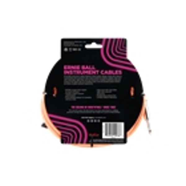 Ernie Ball 6084 Cavo Braided Neon Orange 5,49 m