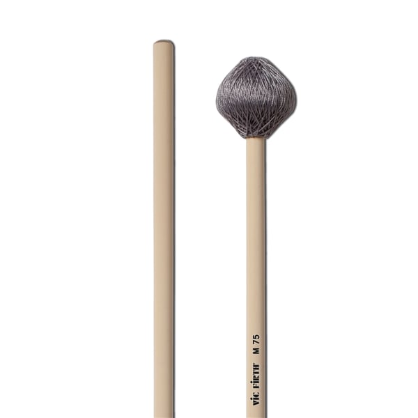 Vic Firth M75 - Corpsmaster Keyboard Mallets Series - Medium/Cord