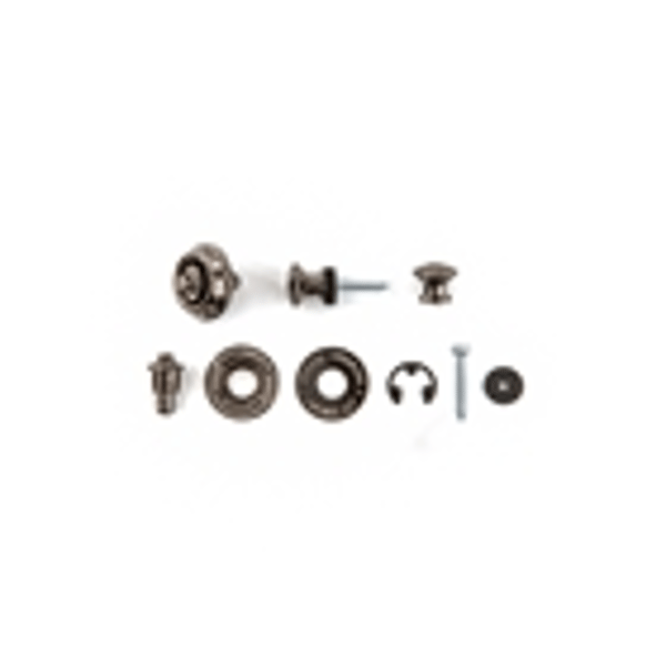 Dunlop SLS1035BN Straplok Dual Design Black Nickel