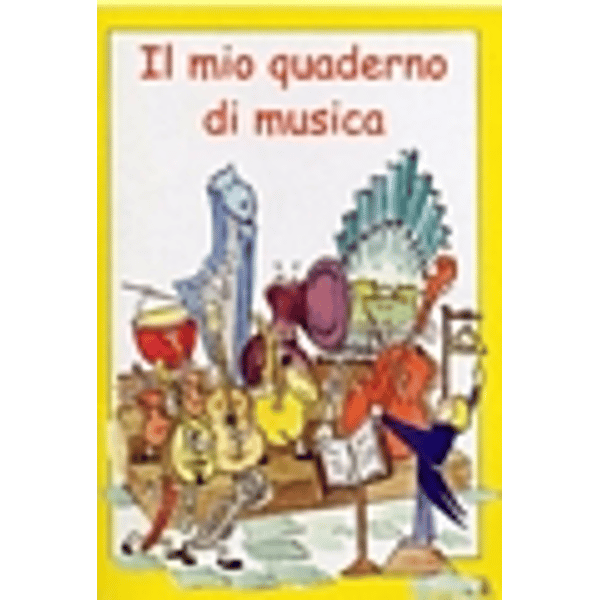 EDIZIONI CURCI "Il Mio Quaderno di Musica" per bambini. Modello 000110EC