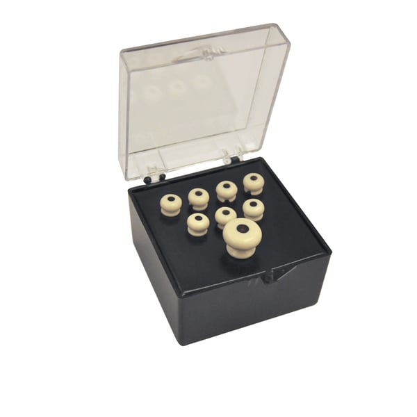 Martin & Co. 18APP60 Set Pin White, Tortoise Inlay