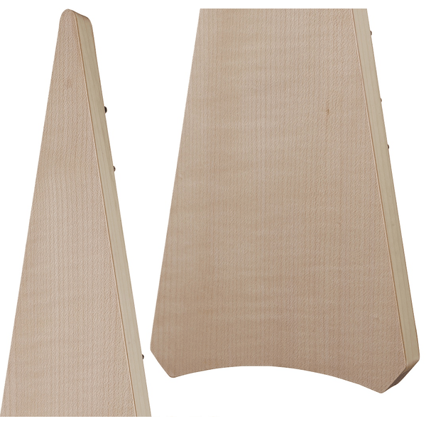 HORA SALTERIO CONTRALTO ( ALTO PSALTERY ) TOP ABETE FONDO FASCE ACERO 25 CORDE CON BORSA ARCHETTO PECE E CHIAVE ACCORDATURA SOL4-SOL6