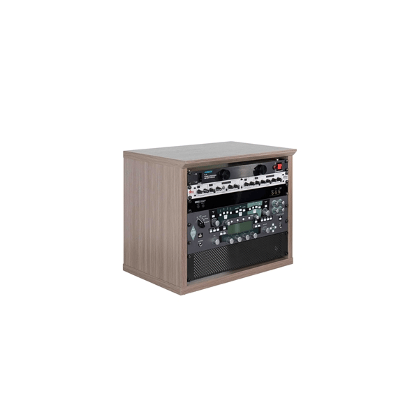 Gator Frameworks GFW-ELITERK-8U-GRY Rack 8U in legno grigio driftwood finitura standard&lt;br&gt;