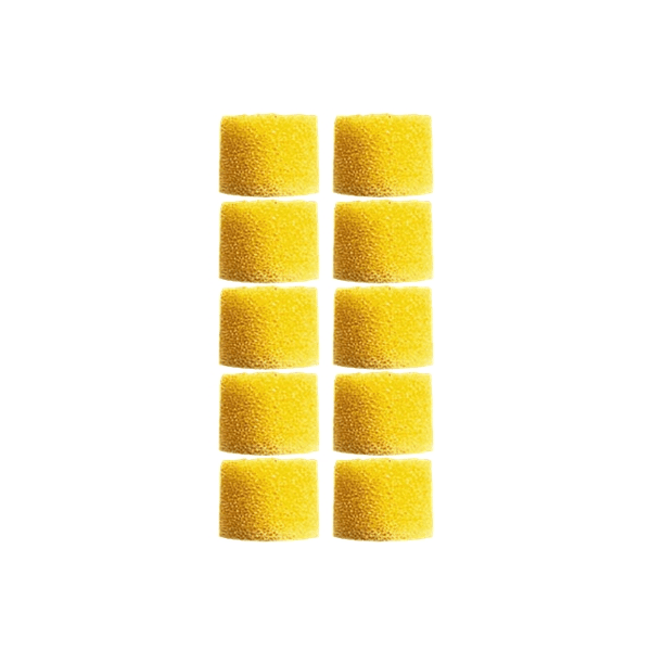 Shure EAYLF1-10 Inserti cilindrici memory foam Gialli