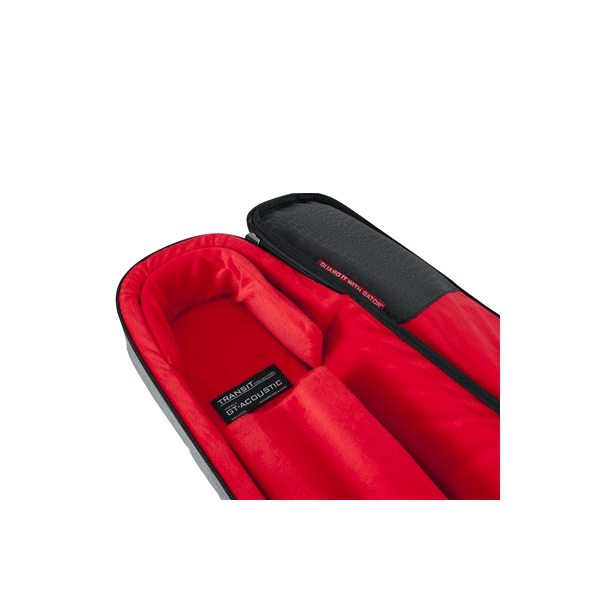 Gator Cases GT-ACOUSTIC-GRY Borsa Transit chitarra acustica Grigio chiaro
