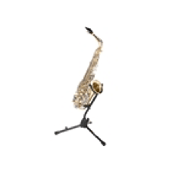 Gator Frameworks GFW-BNO-SAXFLU Supporto a treppiede per sax alto/tenore con attacco per clarinetto o flauto<br>