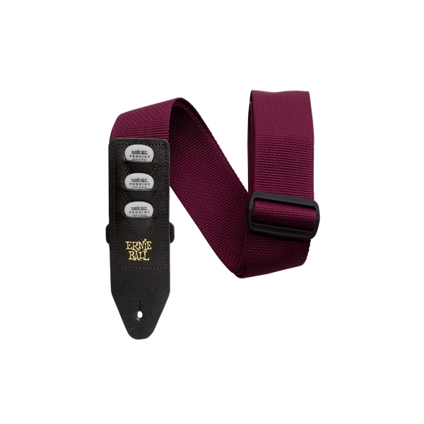 Ernie Ball 4688 Pickholder Strap Burgundy