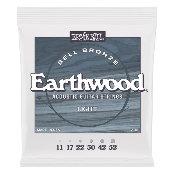 Ernie Ball 2348 Earthwood Bell Bronze Acoustic Light 11-52