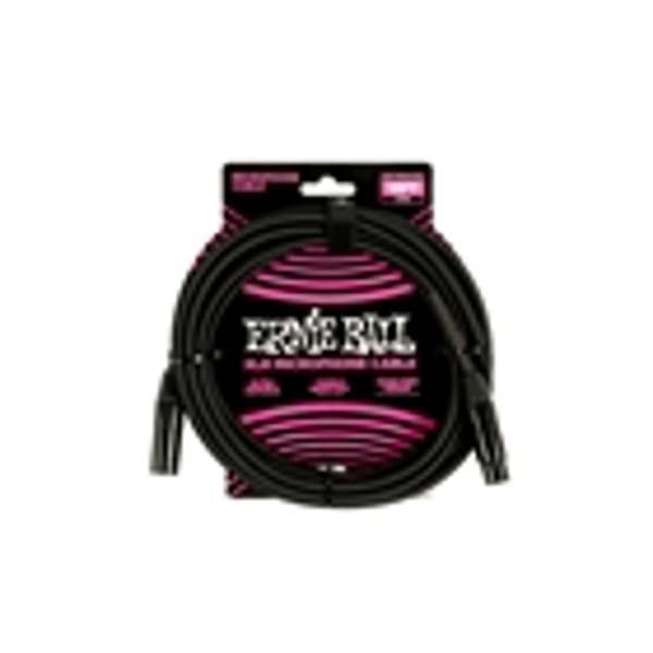 Ernie Ball 6391 Cavo Microfonico Braided nero 4,5 m