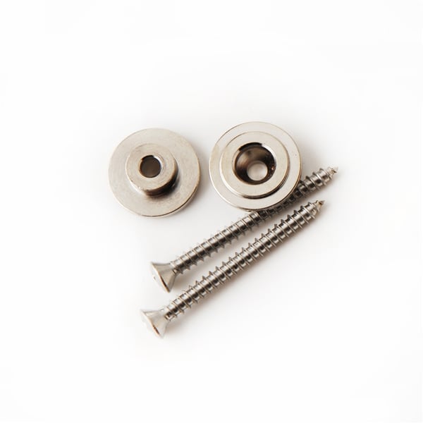 PRS Strap Button & Screw, Nickel (2) (101753::002:)