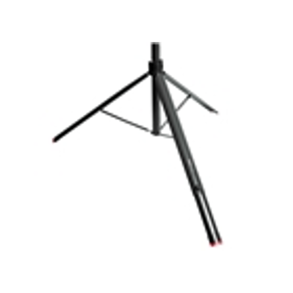 Gator Frameworks GFW-ID-SPKRSET Coppia di supporti per altoparlanti regolabili con pistone di sollevamento<br>