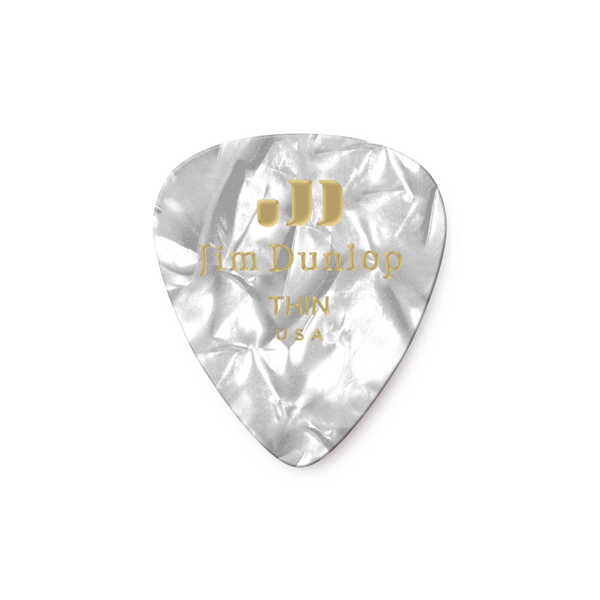 Dunlop 483R#04 White Perloid - Thin
