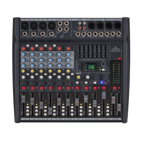 SOUNDSATION Mixer Professionale 8 Canali con Multieffetto Digitale a 24-bit. Modello ALCHEMIX 402FX