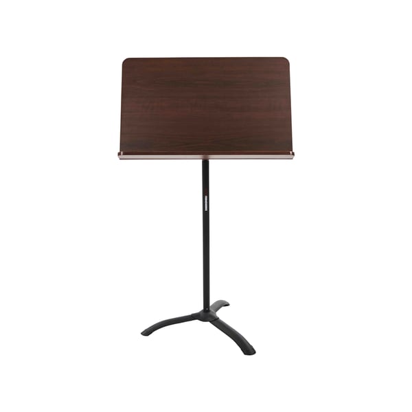 Gator Frameworks GFW-MUS-5000 - Leggio musicale in legno per direttore con base pieghevole