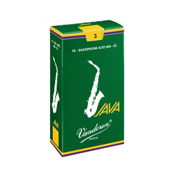 VANDOREN Ance Java Sax Alto Mib 3, Pack 10pz. Modello SR263