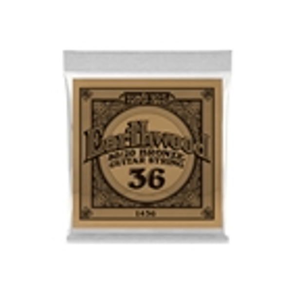 Ernie Ball 1436 Earthwood 80/20 Bronze .036