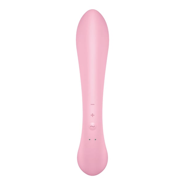 SATISFYER TRIPLE OH VIBRADOR HÍBRIDO - ROSA