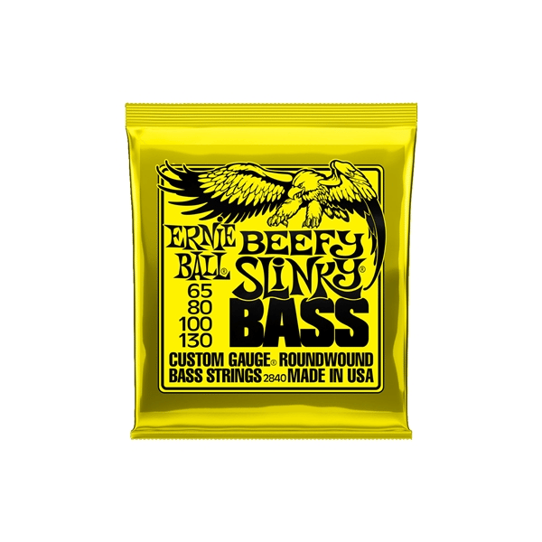 Ernie Ball 2840 Nickel Wound Beefy Slinky 65-130