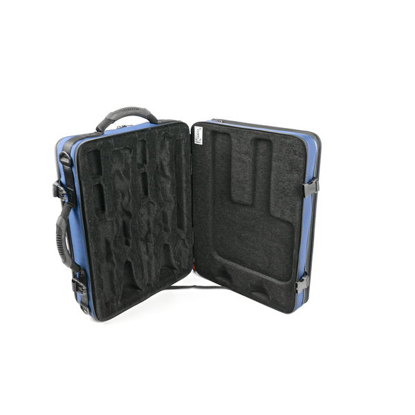 BAM ITALIA 3028SM CUSTODIA TREKKING PER 2 CLARINETTI (SIB LA) - BLUE